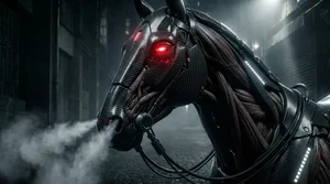 Detalle Caballo Robótico